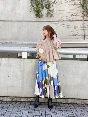 GRACE CONTINENTAL 古川温子 コーディネート画像