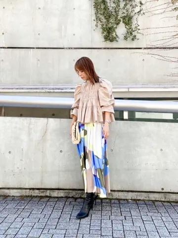 GRACE CONTINENTAL 古川温子 コーディネート画像