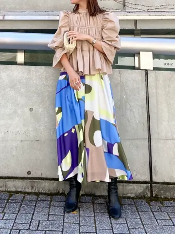 GRACE CONTINENTAL 古川温子 コーディネート画像