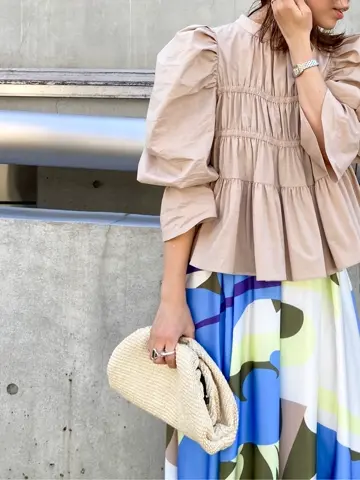 GRACE CONTINENTAL 古川温子 コーディネート画像