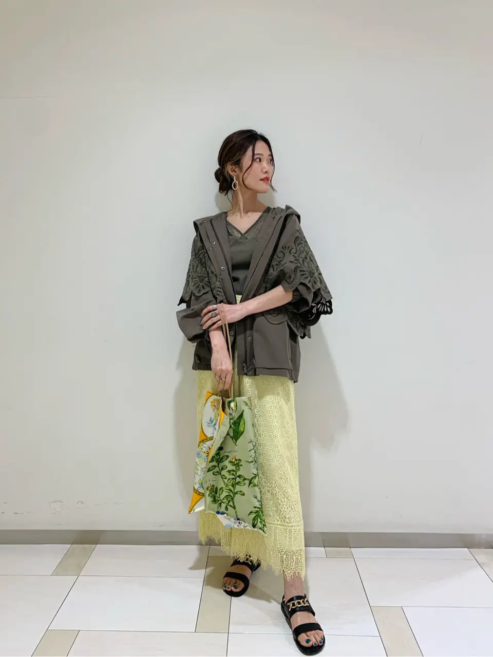 GRACE CONTINENTAL A.Kameyama コーディネート画像