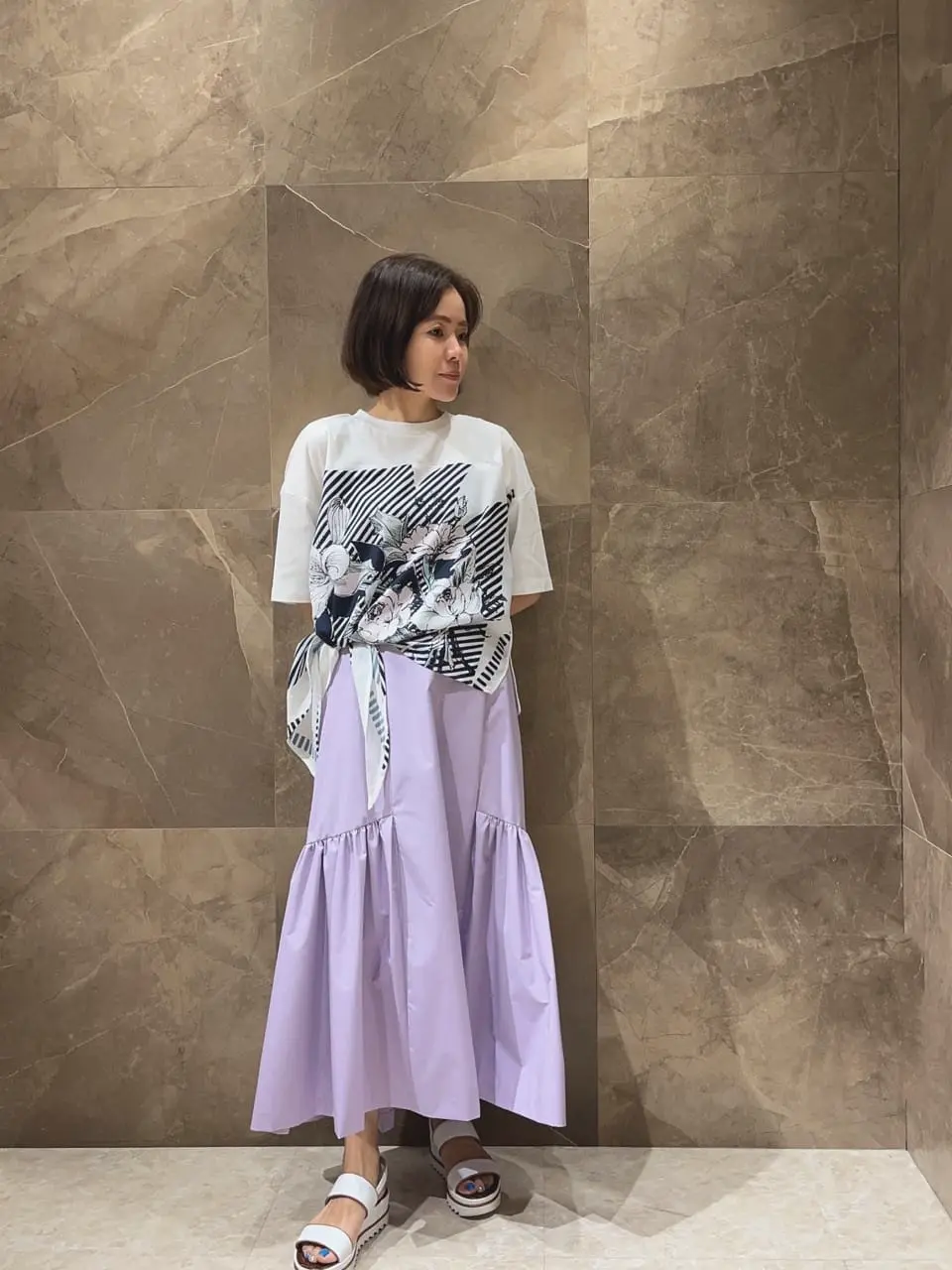 GRACE CONTINENTAL 穐山　香織 コーディネート画像