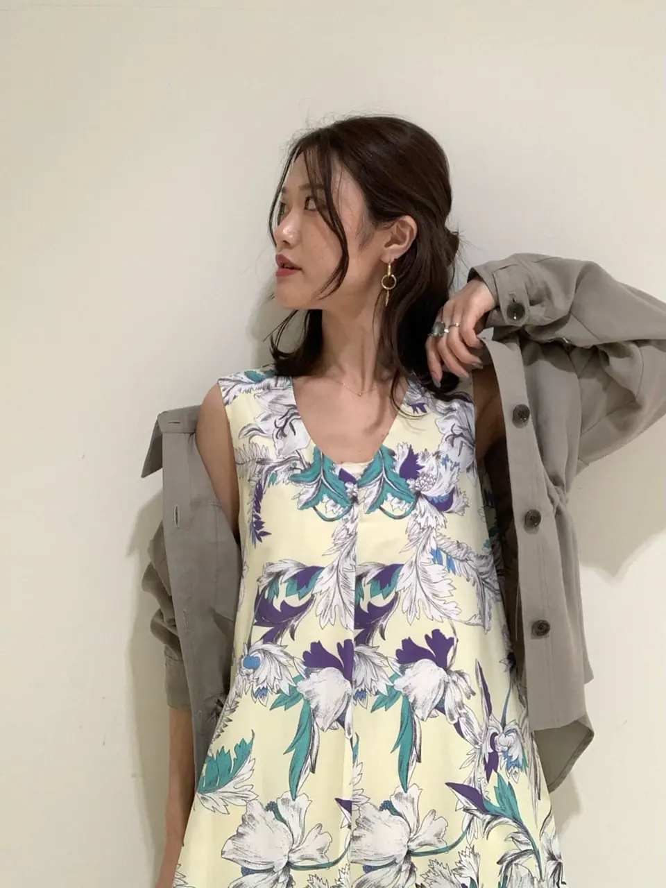 GRACE CONTINENTAL A.Kameyama コーディネート画像