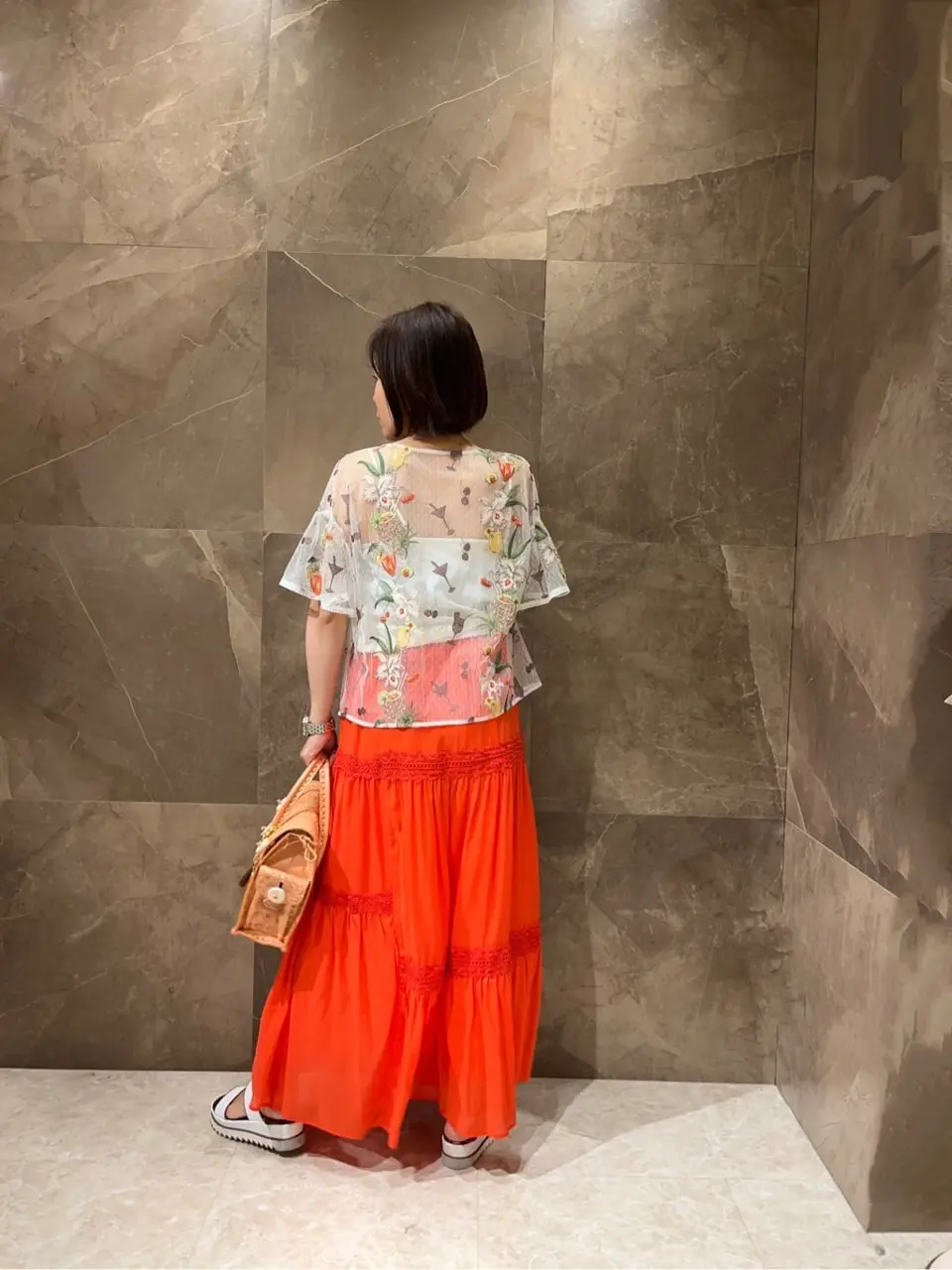 GRACE CONTINENTAL 穐山　香織 コーディネート画像