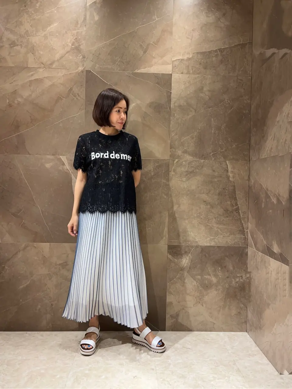 GRACE CONTINENTAL 穐山　香織 コーディネート画像