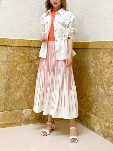 GRACE CONTINENTAL MORITA AI コーディネート画像