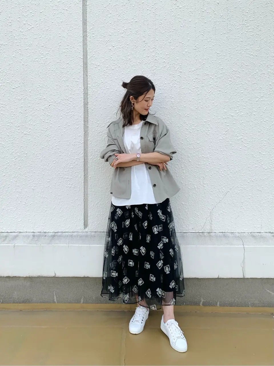 GRACE CONTINENTAL A.Kameyama コーディネート画像