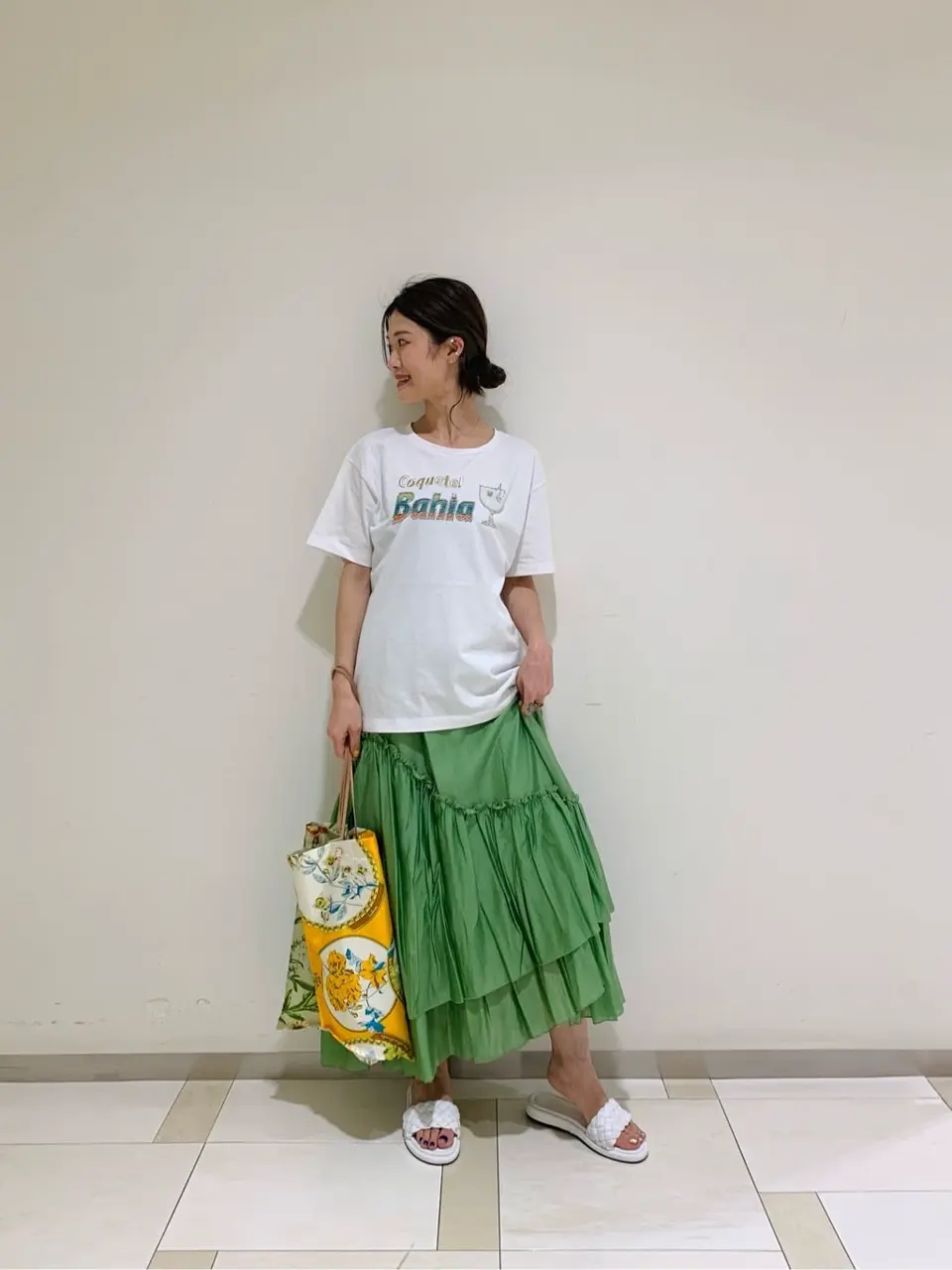 GRACE CONTINENTAL A.Kameyama コーディネート画像