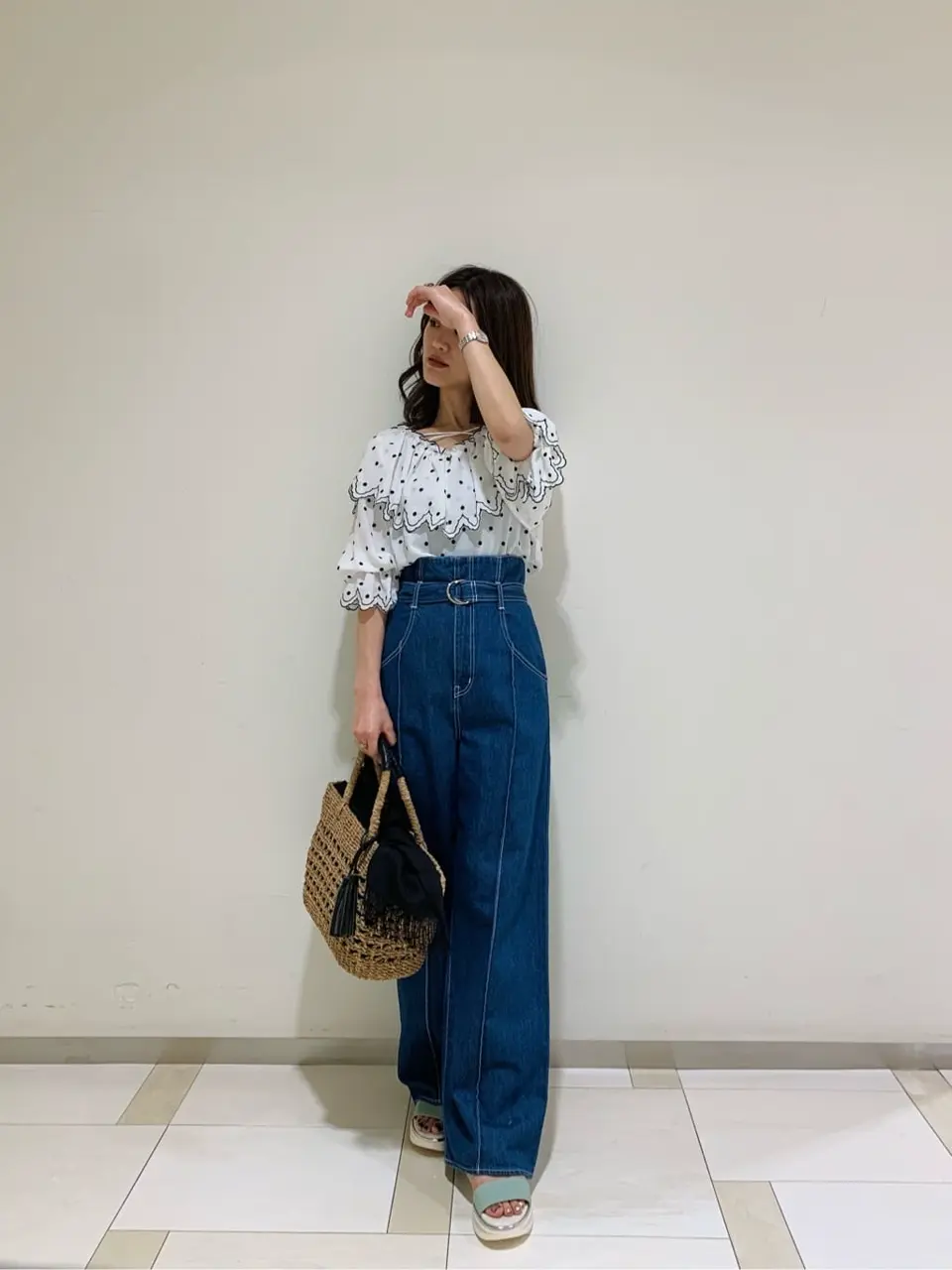 GRACE CONTINENTAL A.Kameyama コーディネート画像