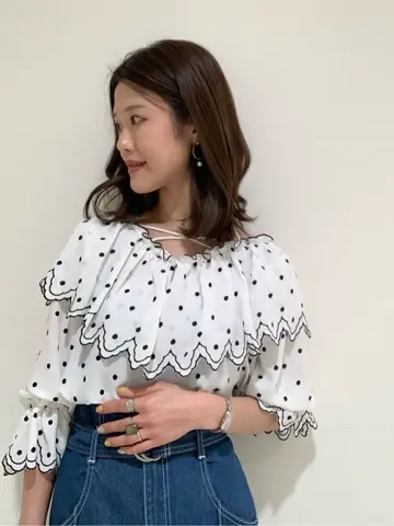 GRACE CONTINENTAL A.Kameyama コーディネート画像