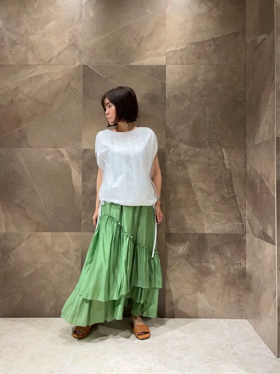 GRACE CONTINENTAL 穐山　香織 コーディネート画像