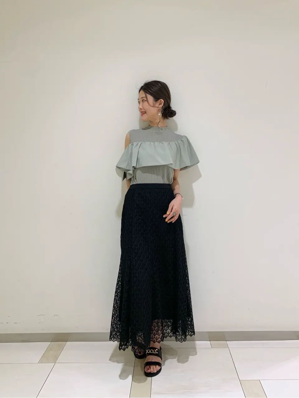 GRACE CONTINENTAL A.Kameyama コーディネート画像