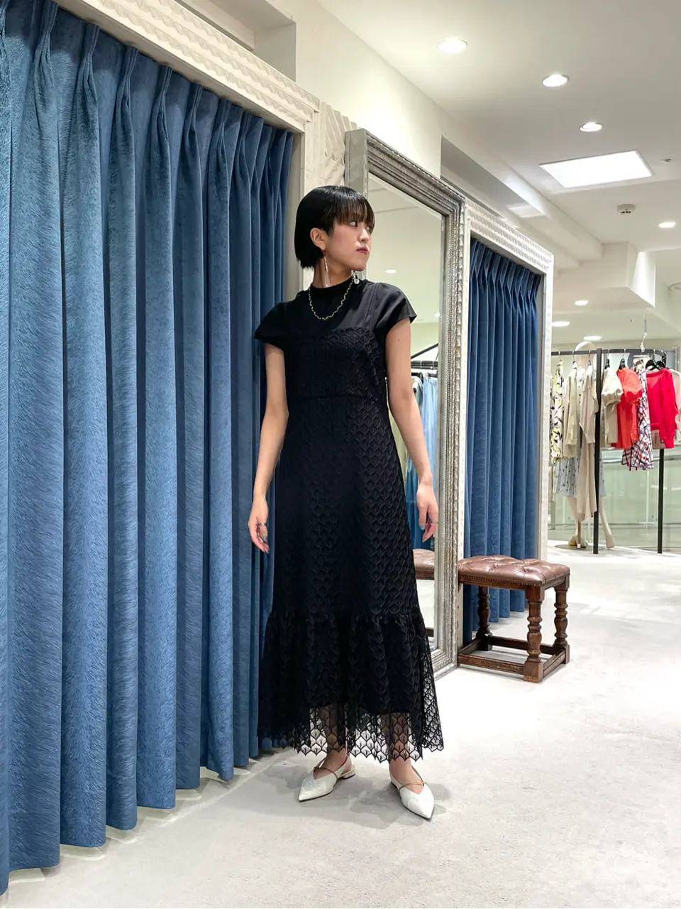 GRACE CONTINENTAL yoshi コーディネート画像