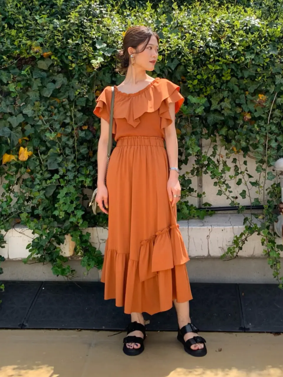 GRACE CONTINENTAL A.Kameyama コーディネート画像