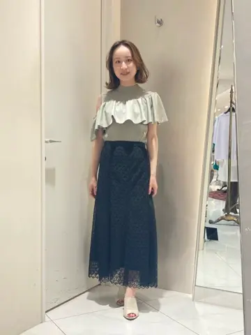 GRACE CONTINENTAL okunaka_desu コーディネート画像