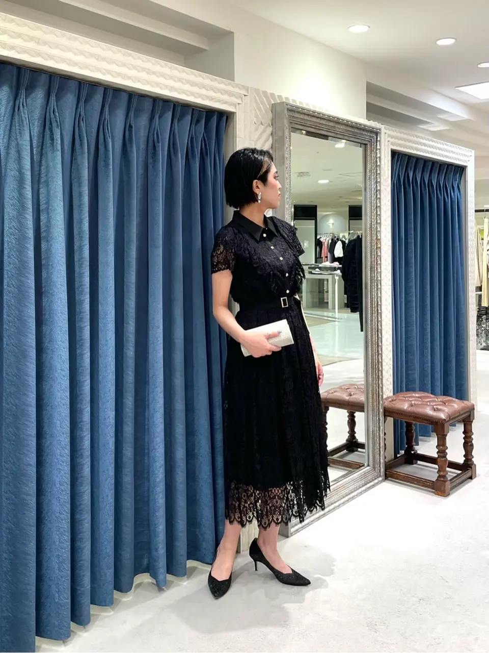 GRACE CONTINENTAL yoshi コーディネート画像