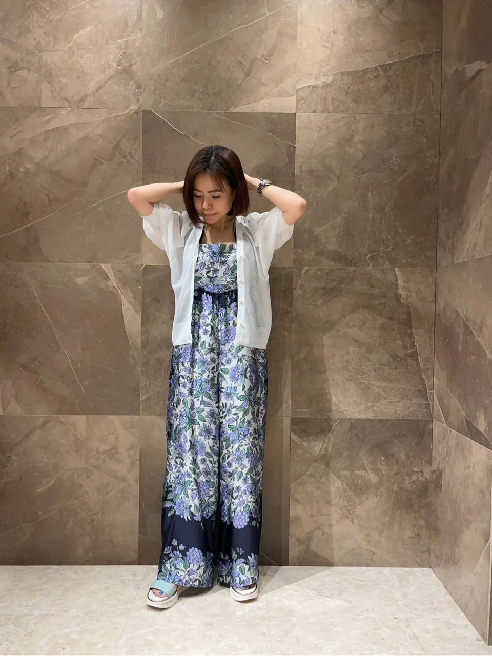 GRACE CONTINENTAL 穐山　香織 コーディネート画像