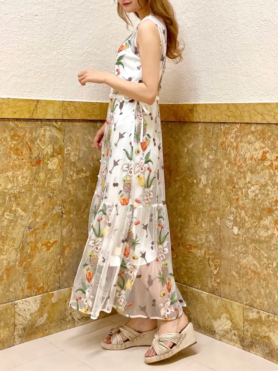 GRACE CONTINENTAL MORITA AI コーディネート画像