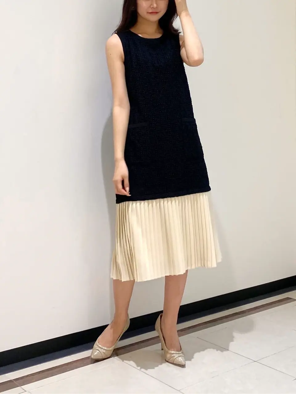 GRACE CONTINENTAL MORITA AI コーディネート画像