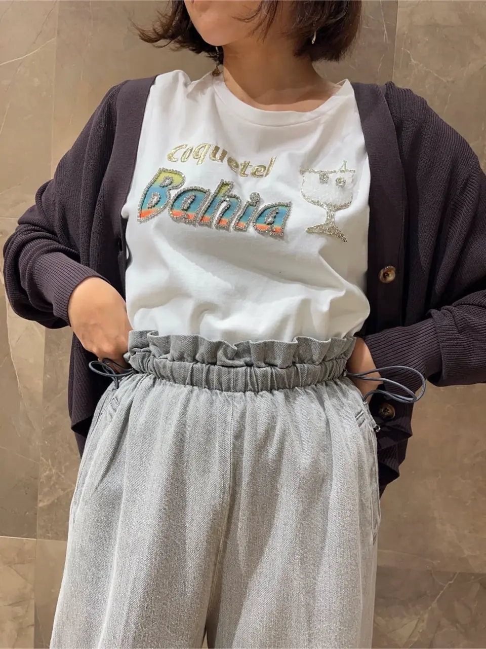 GRACE CONTINENTAL 穐山　香織 コーディネート画像