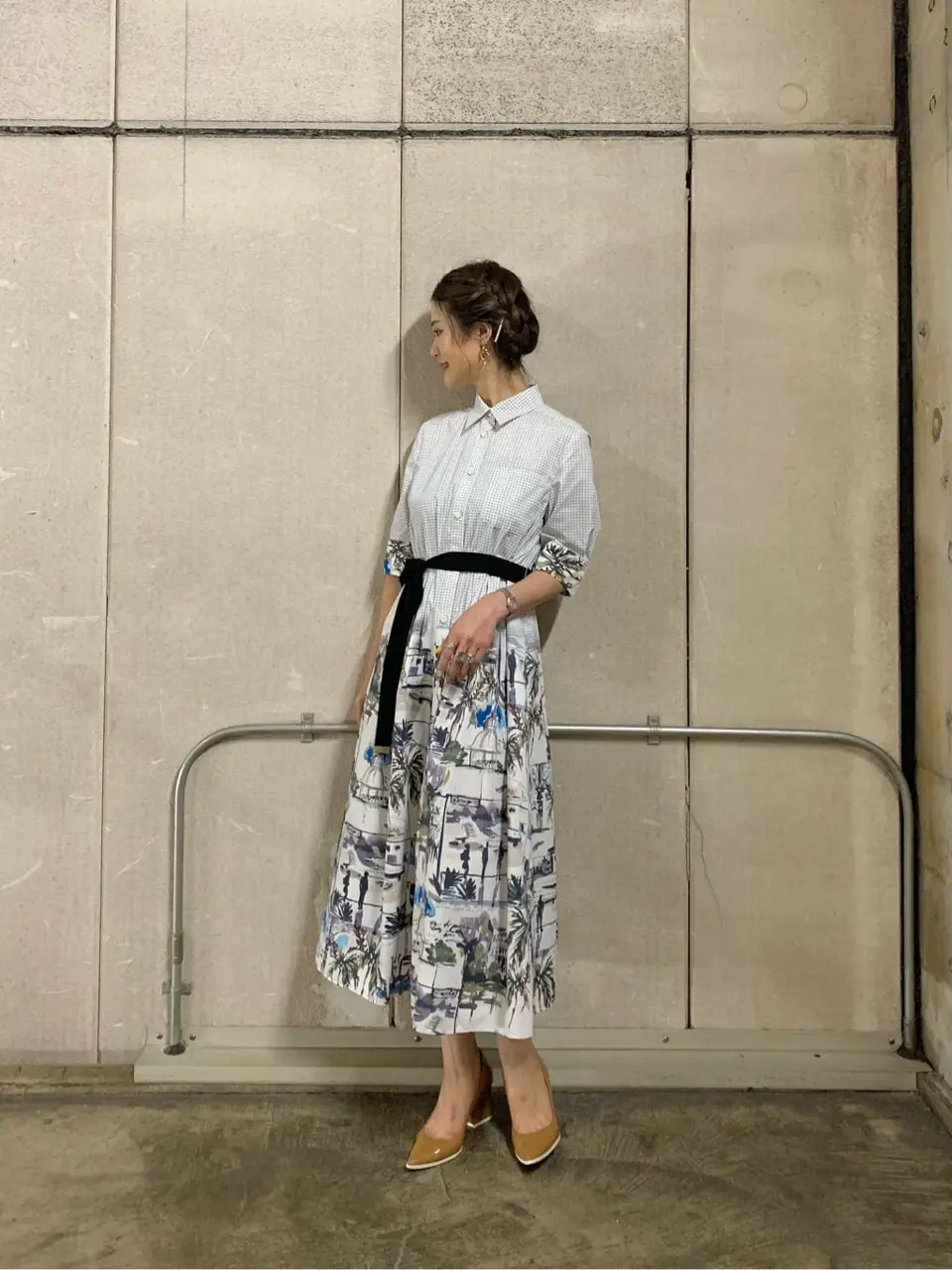 GRACE CONTINENTAL A.Kameyama コーディネート画像