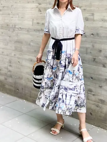 GRACE CONTINENTAL 古川温子 コーディネート画像