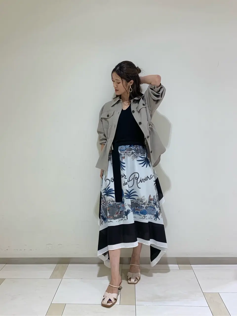 GRACE CONTINENTAL A.Kameyama コーディネート画像