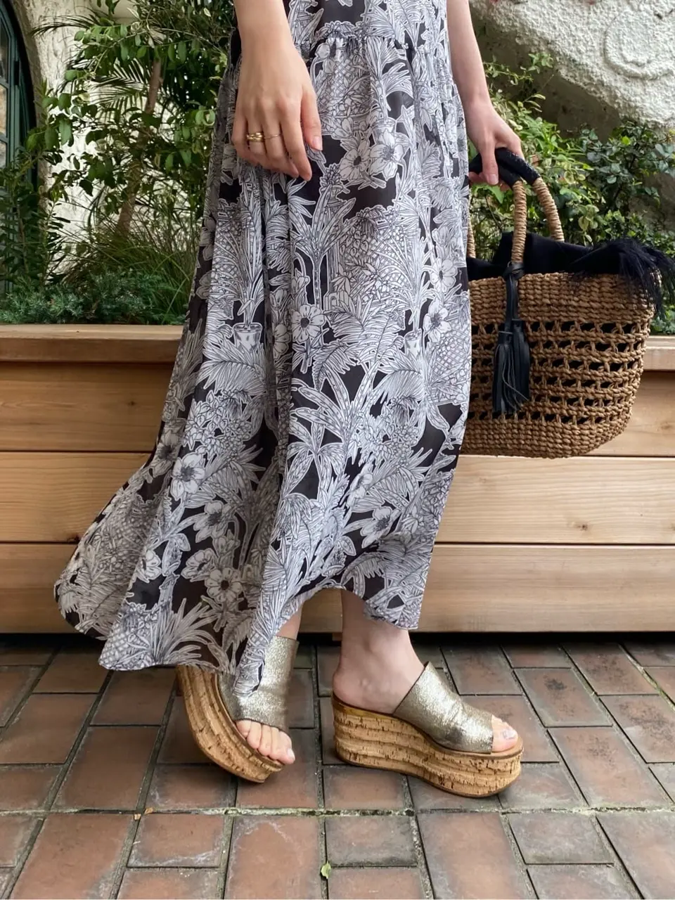 GRACE CONTINENTAL 青木育日 コーディネート画像