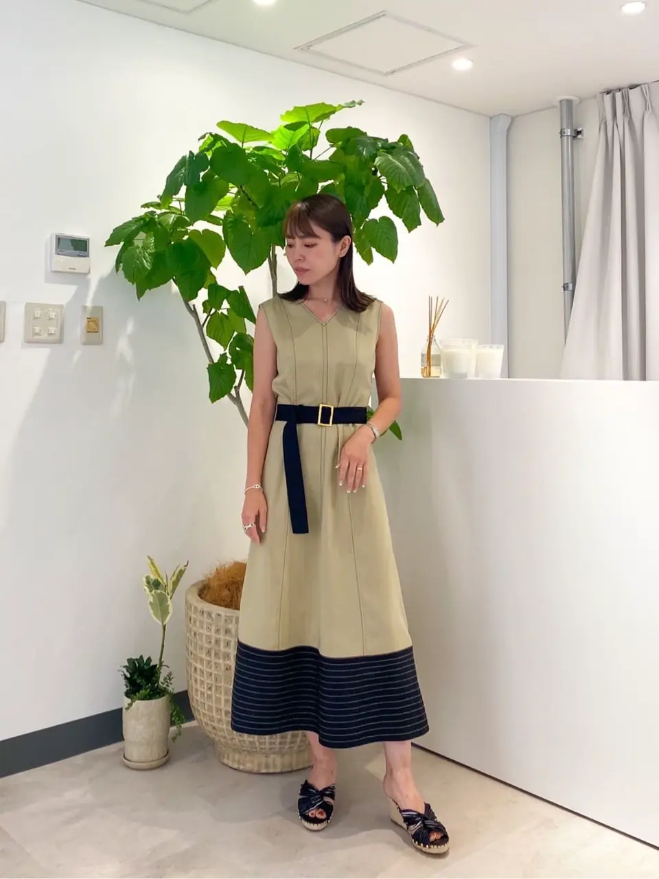  古川温子 コーディネート画像