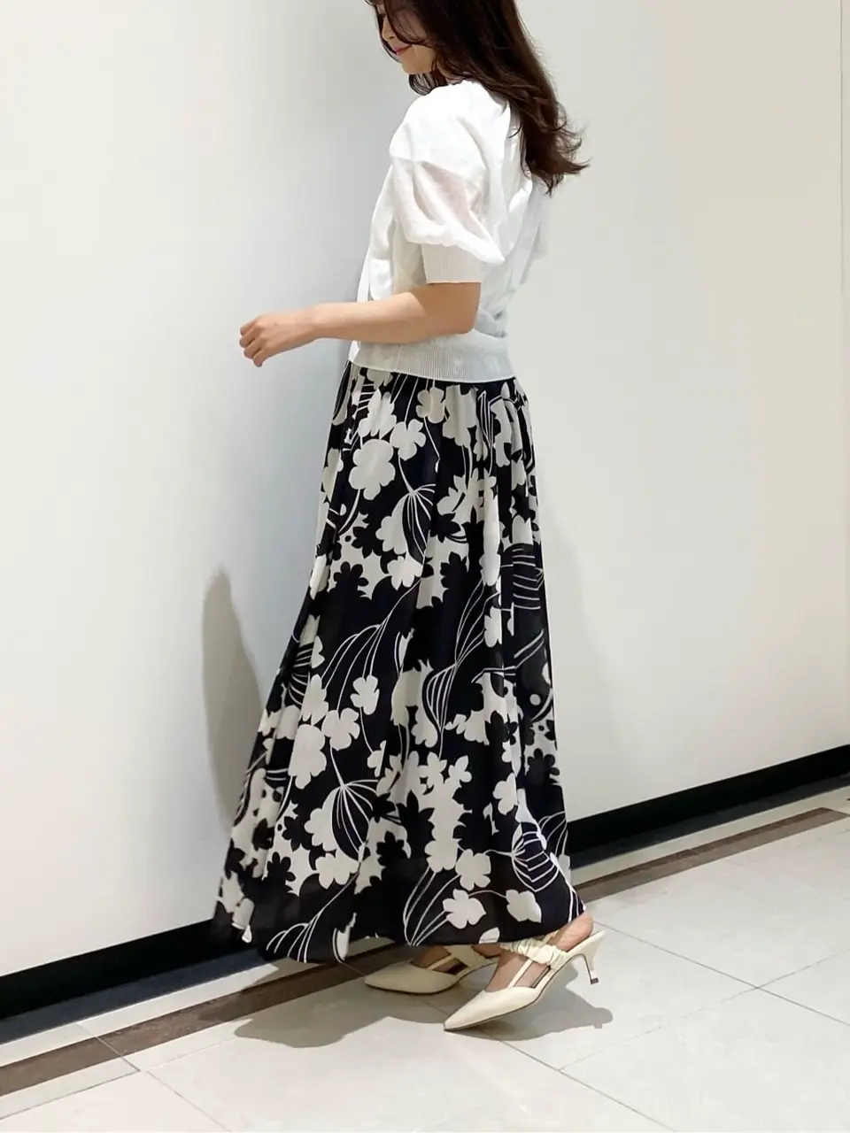 GRACE CONTINENTAL MORITA AI コーディネート画像