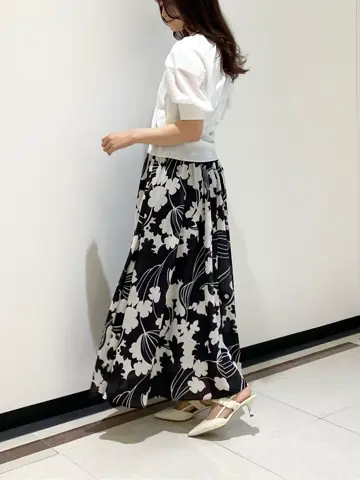 GRACE CONTINENTAL MORITA AI コーディネート画像