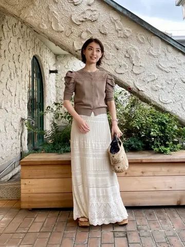 GRACE CONTINENTAL 青木育日 コーディネート画像