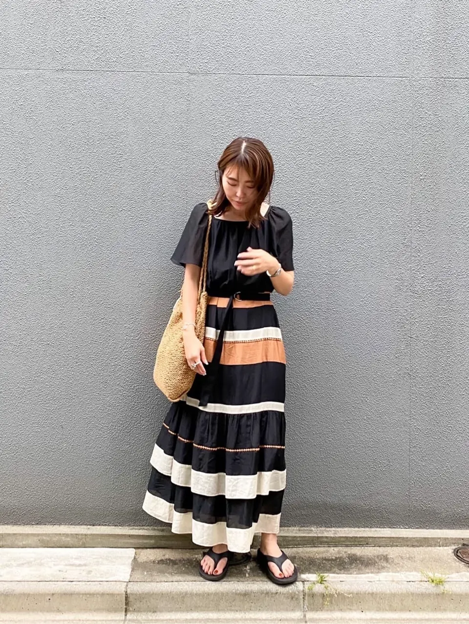  古川温子 コーディネート画像