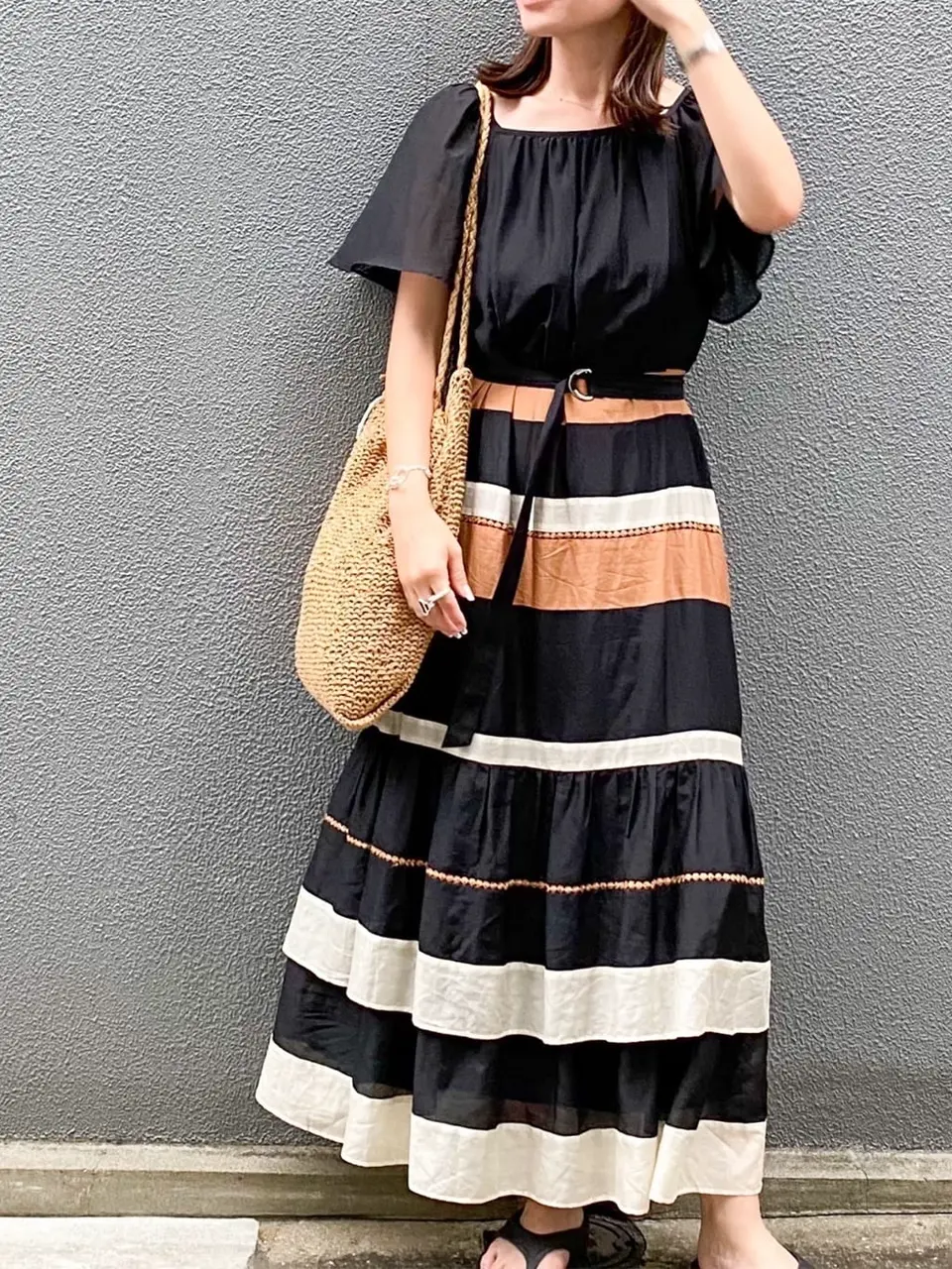 GRACE CONTINENTAL 古川温子 コーディネート画像