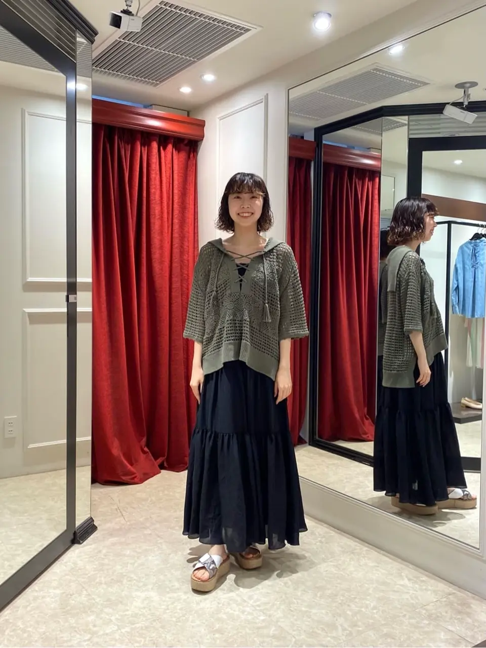 GRACE CONTINENTAL Abe コーディネート画像