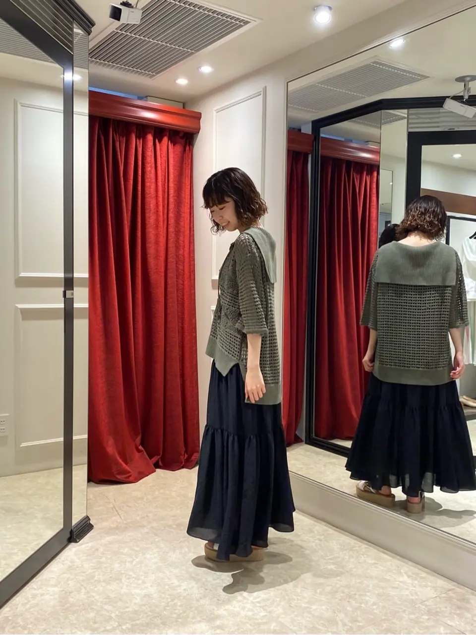 GRACE CONTINENTAL Abe コーディネート画像