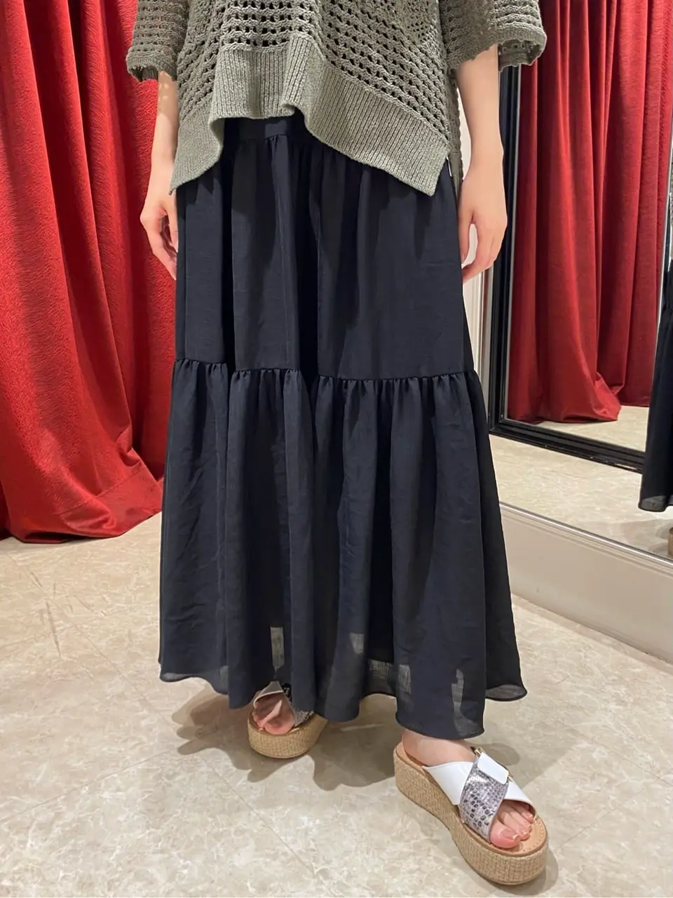 GRACE CONTINENTAL Abe コーディネート画像