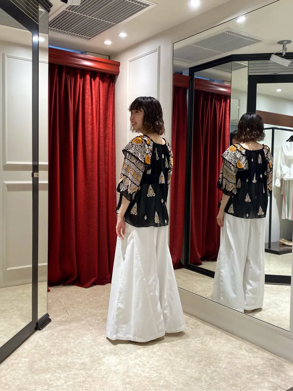 GRACE CONTINENTAL Abe コーディネート画像