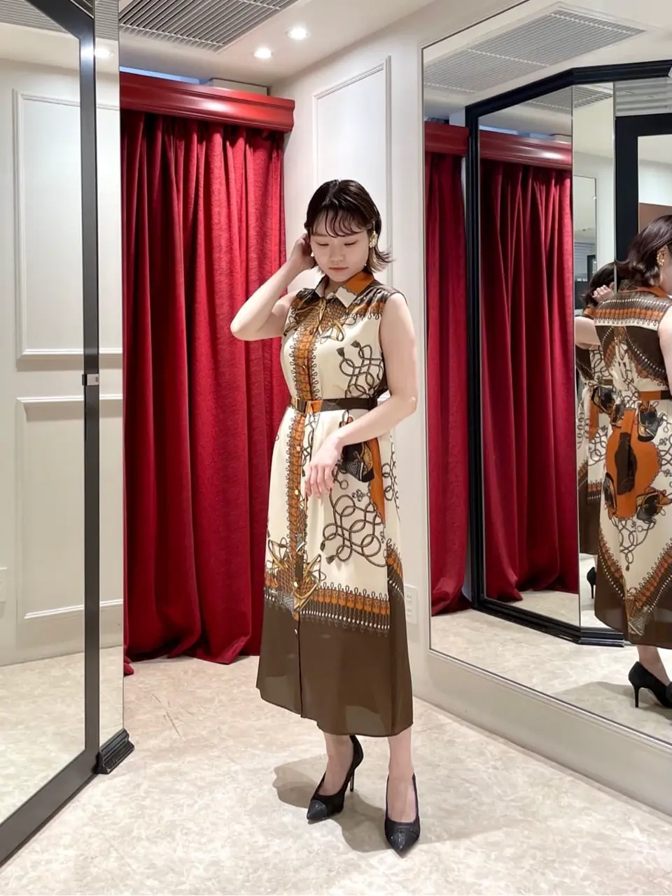 GRACE CONTINENTAL SAYUMI Nagashima コーディネート画像