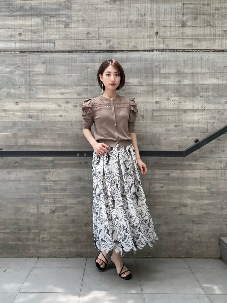 GRACE CONTINENTAL 青木育日 コーディネート画像