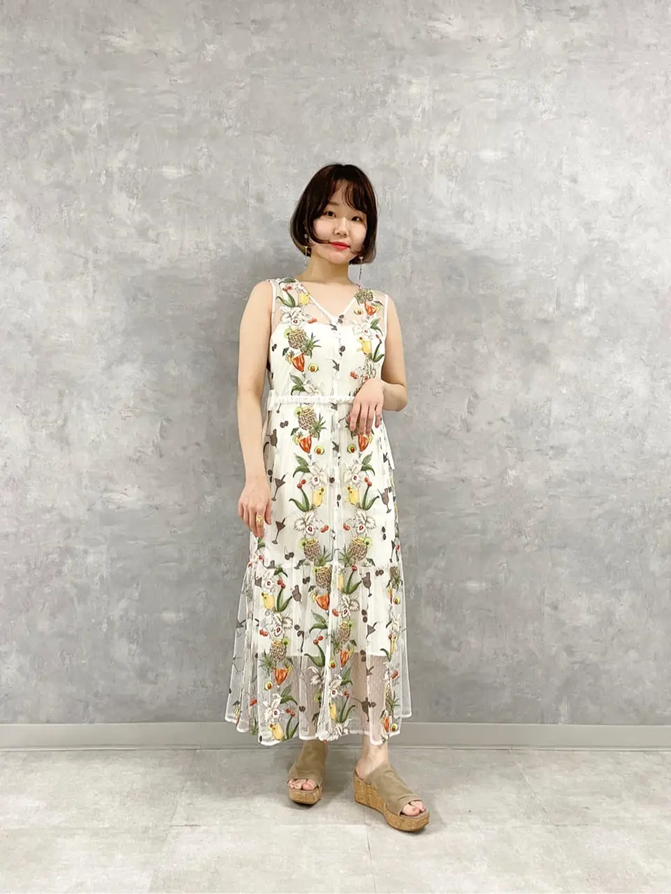 GRACE CONTINENTAL SAYUMI Nagashima コーディネート画像