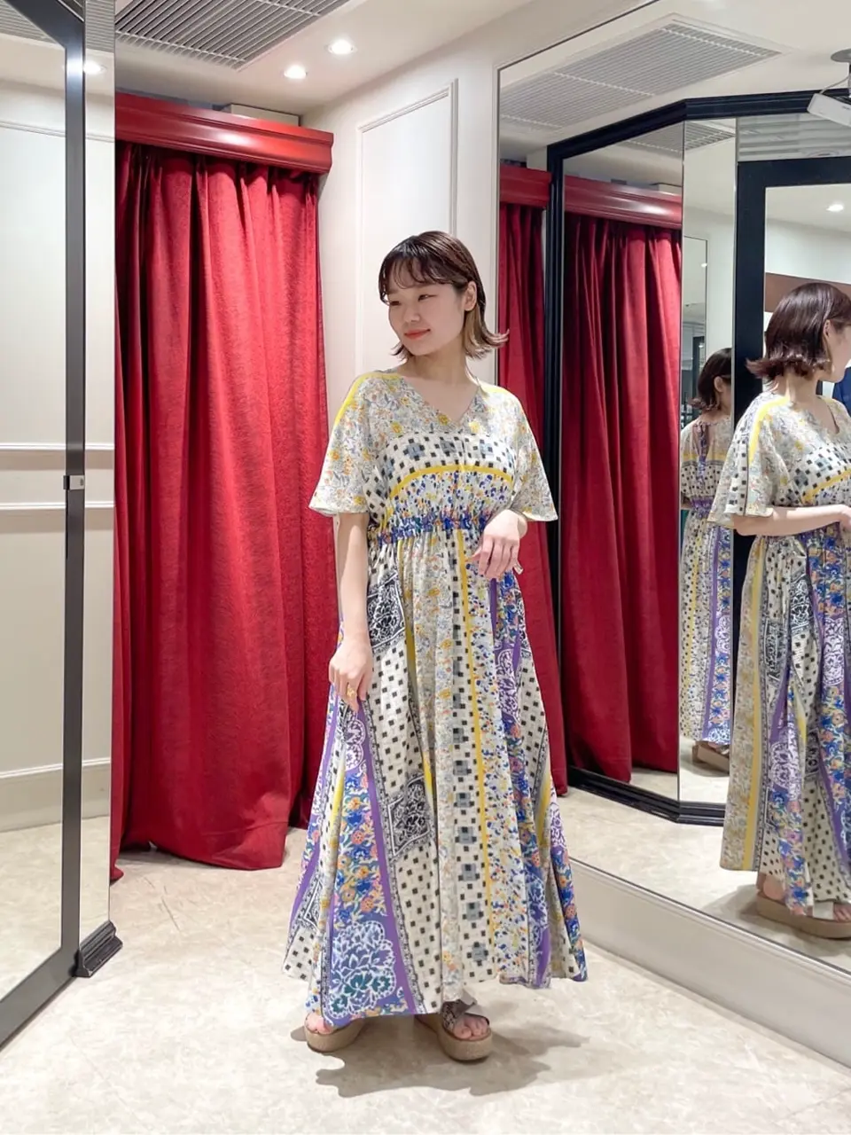 GRACE CONTINENTAL SAYUMI Nagashima コーディネート画像