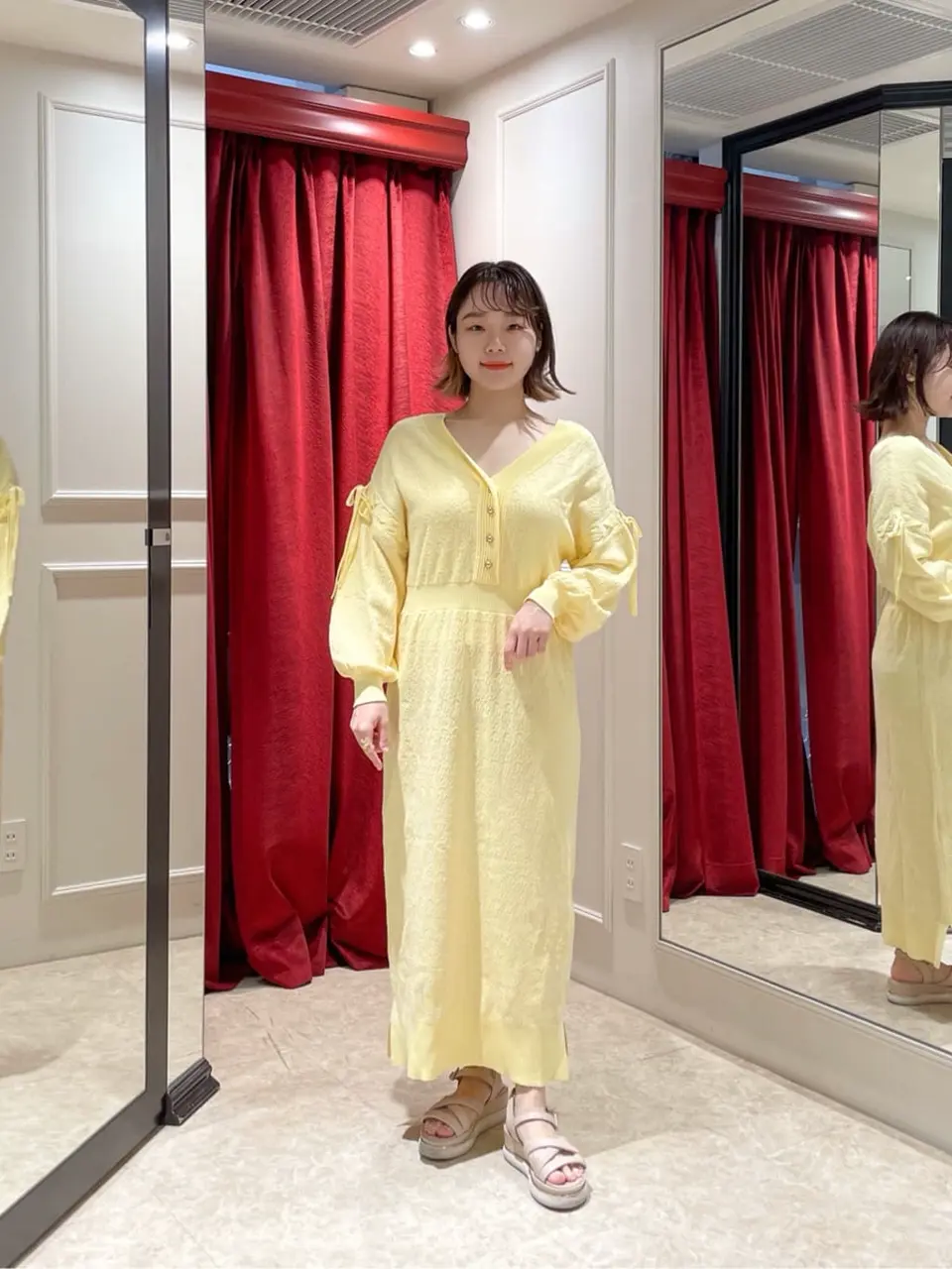 GRACE CONTINENTAL SAYUMI Nagashima コーディネート画像