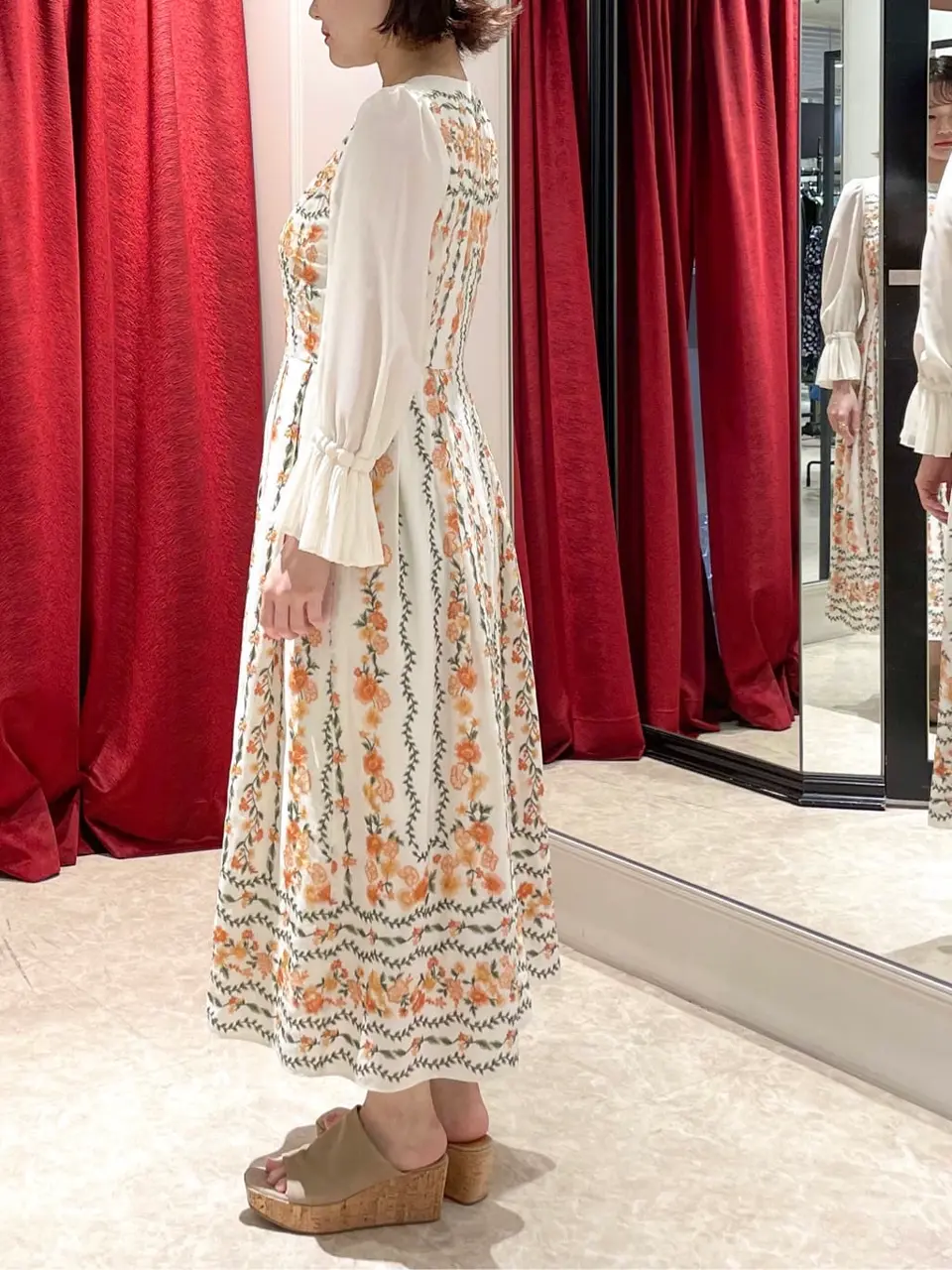 GRACE CONTINENTAL SAYUMI Nagashima コーディネート画像