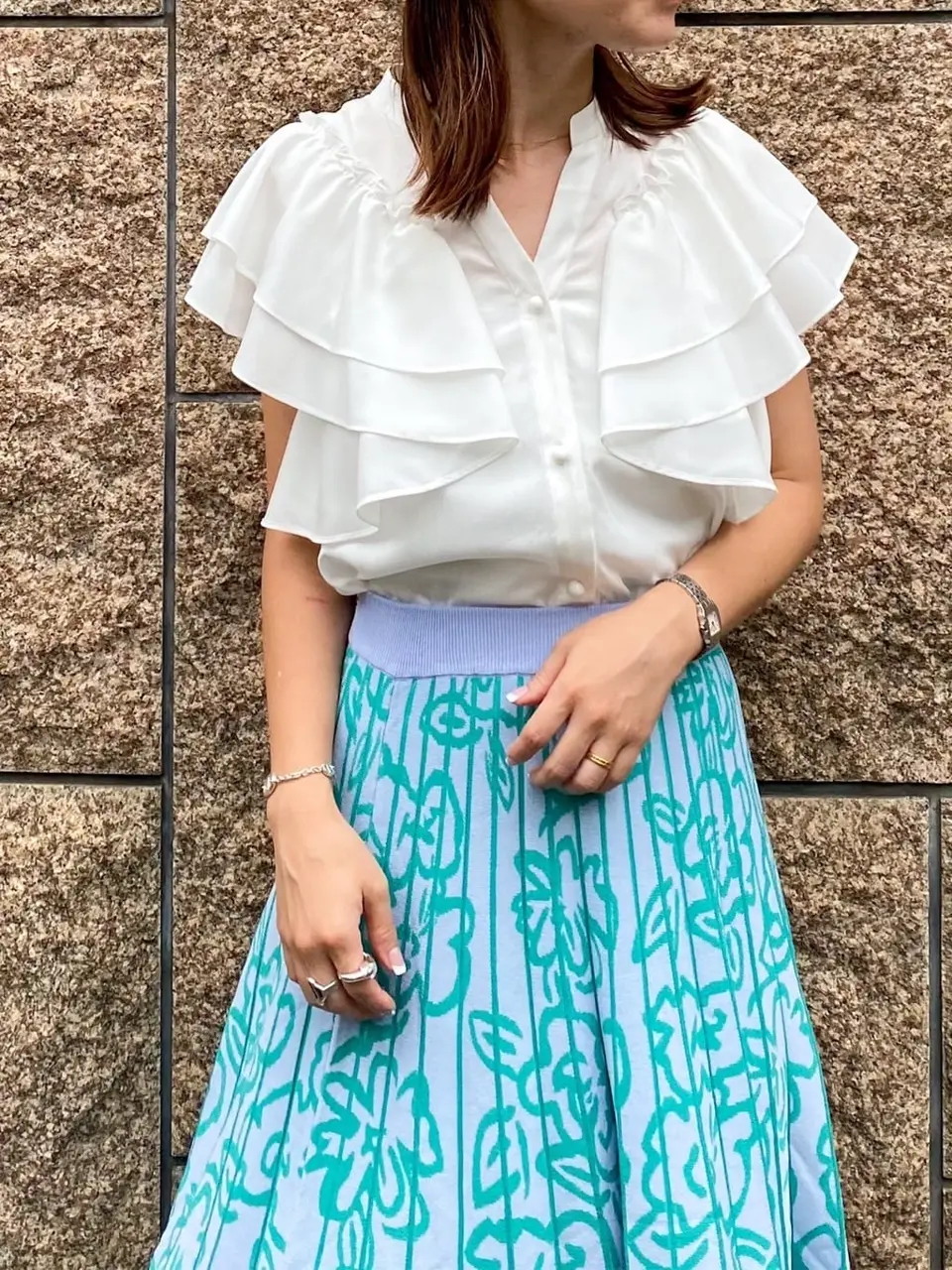 GRACE CONTINENTAL 古川温子 コーディネート画像