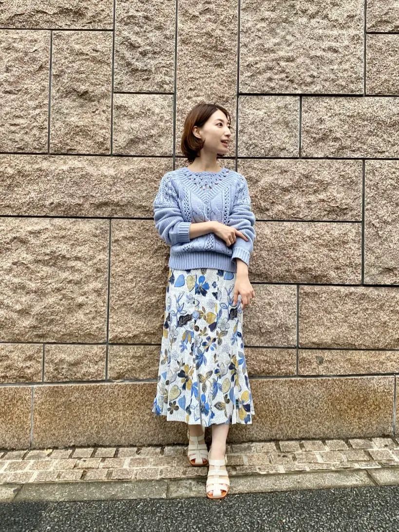 GRACE CONTINENTAL 青木育日 コーディネート画像