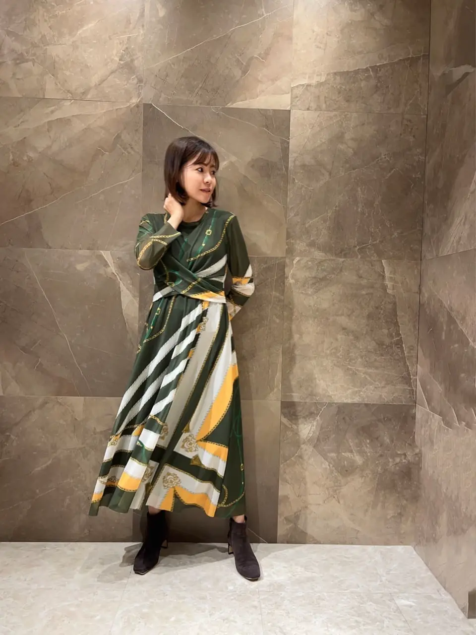 GRACE CONTINENTAL 穐山　香織 コーディネート画像