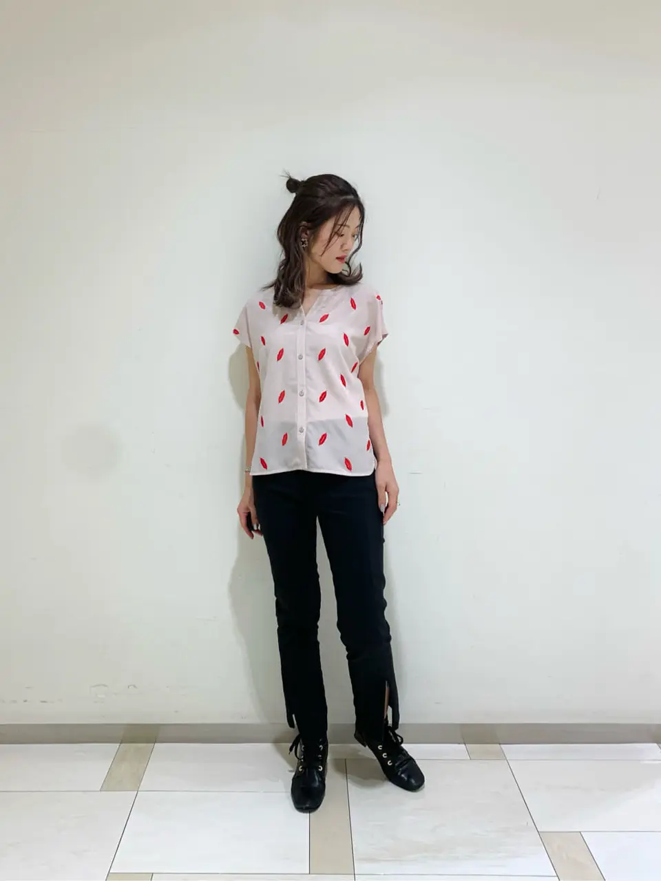 GRACE CONTINENTAL A.Kameyama コーディネート画像