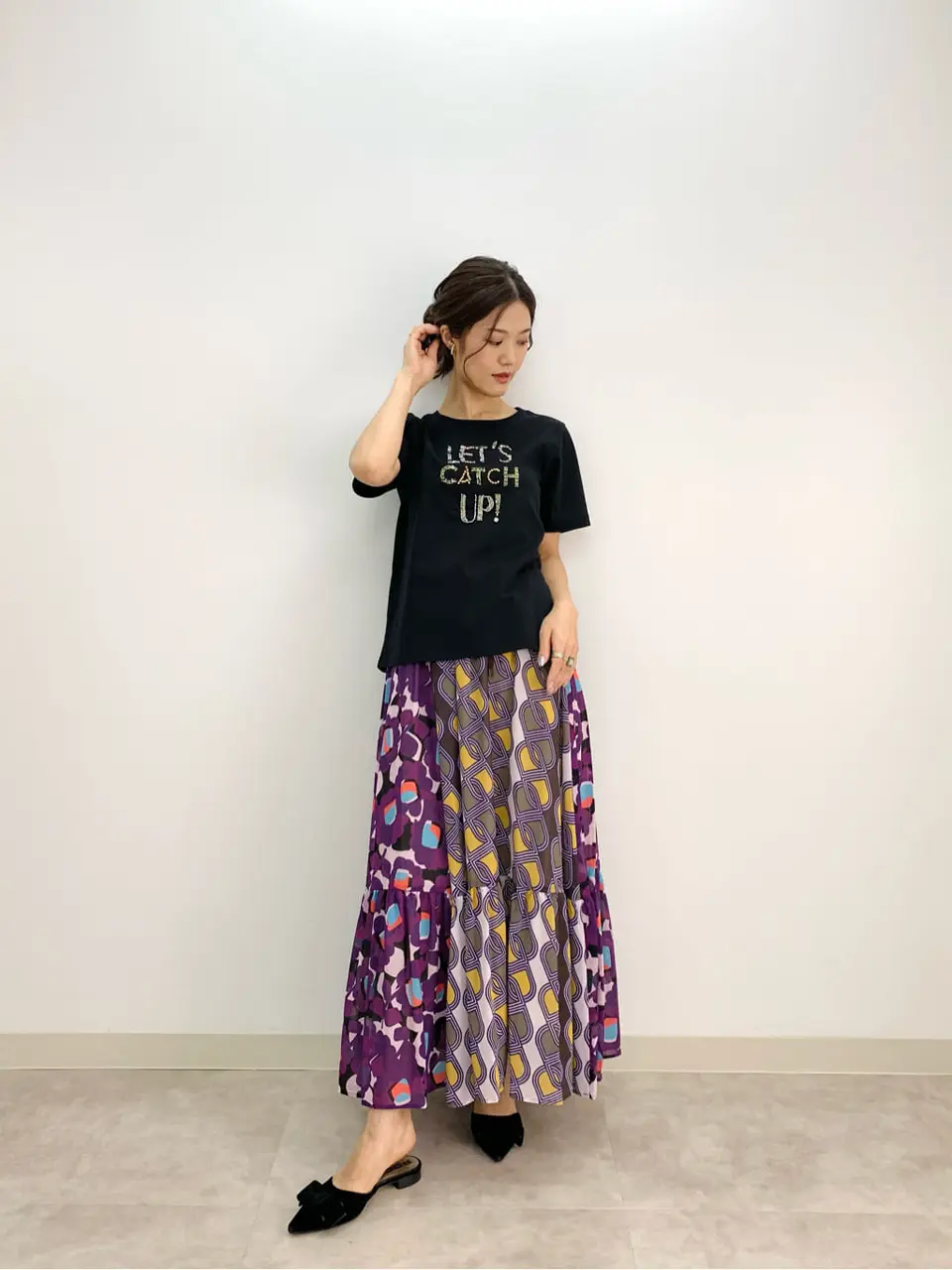 GRACE CONTINENTAL A.Kameyama コーディネート画像