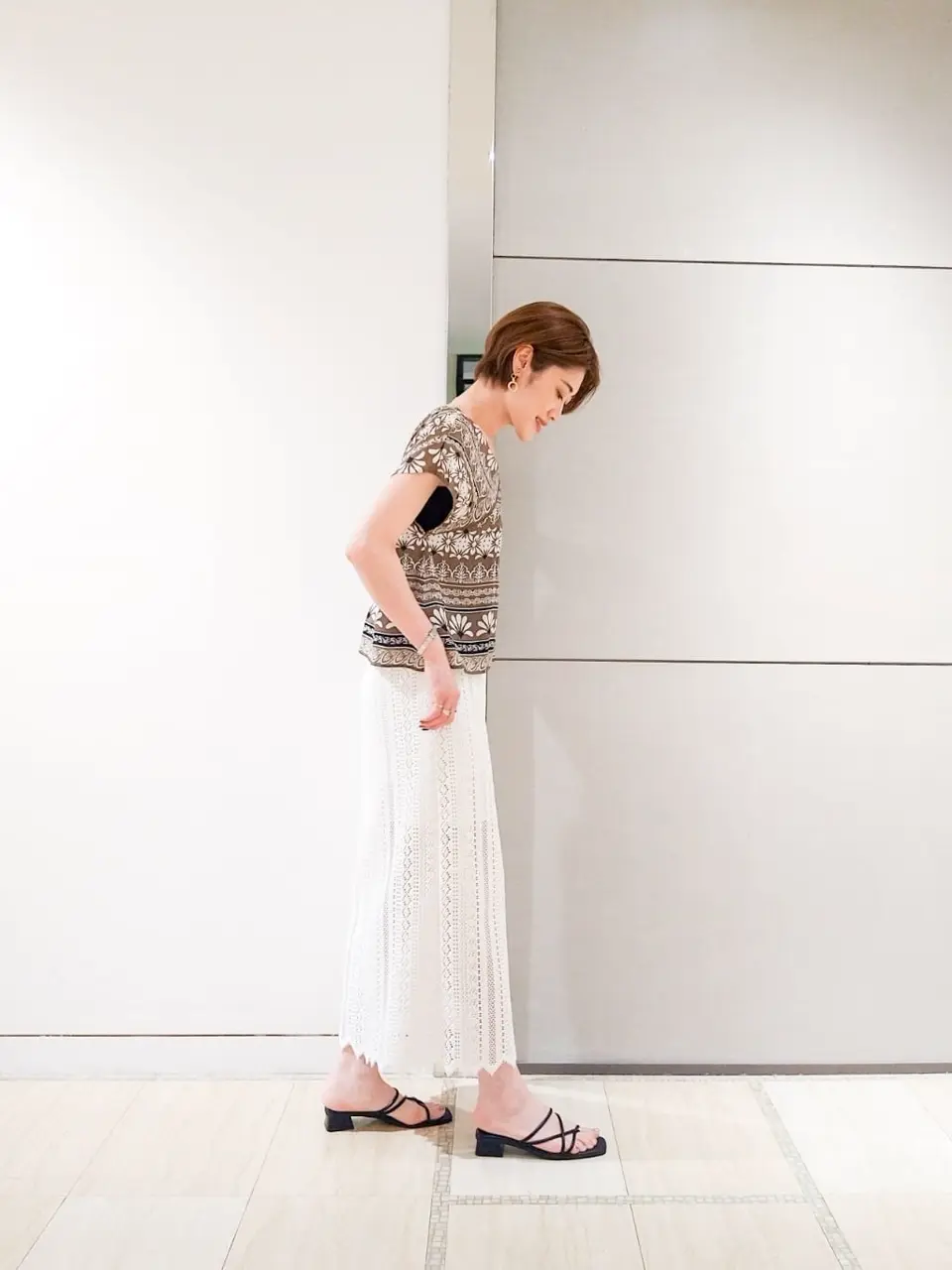 GRACE CONTINENTAL 今野　志保 コーディネート画像